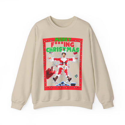 Unisex Sweatshirt Merry F***ing Christmas Chevy Chase