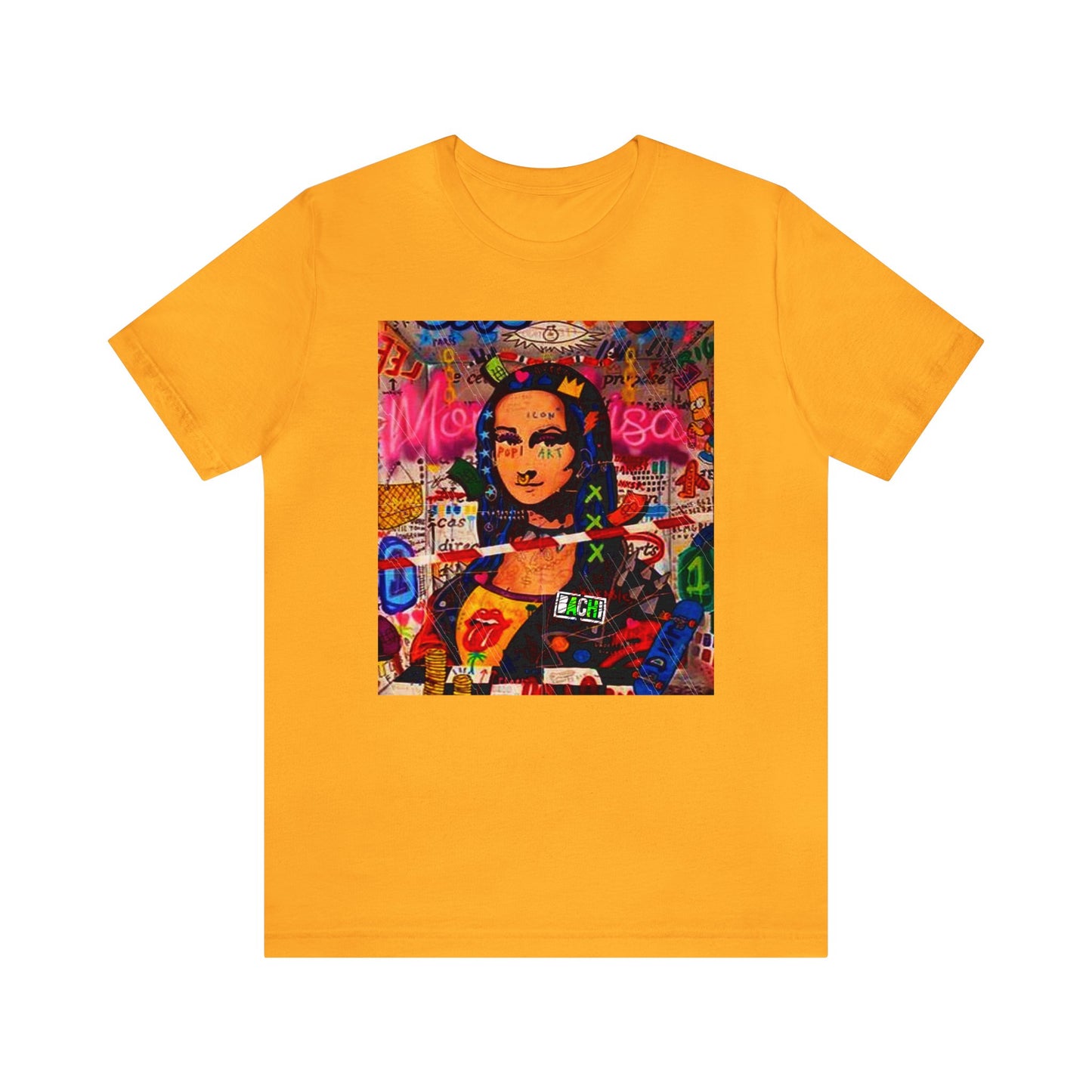 Unisex T-shirt Bachi Monalisa