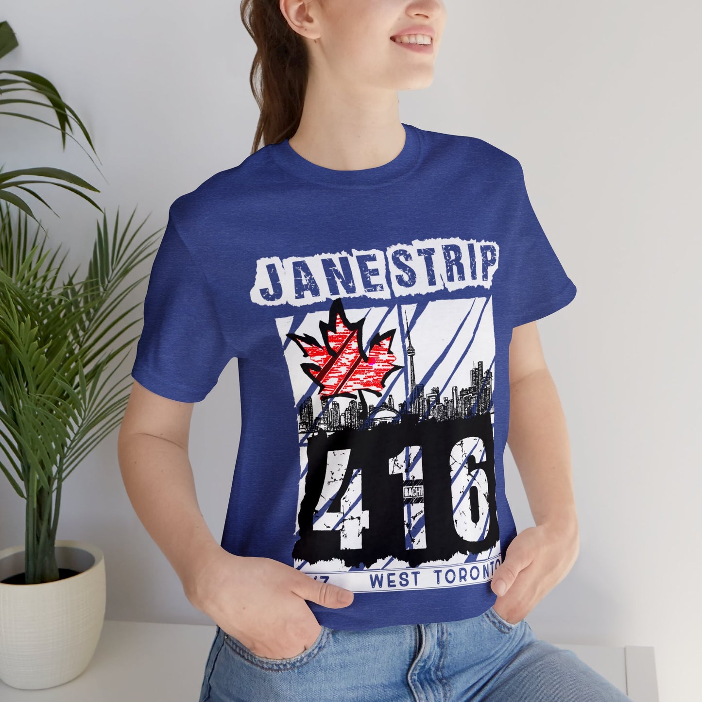 Unisex T-shirt Rep Your City Jane Strip