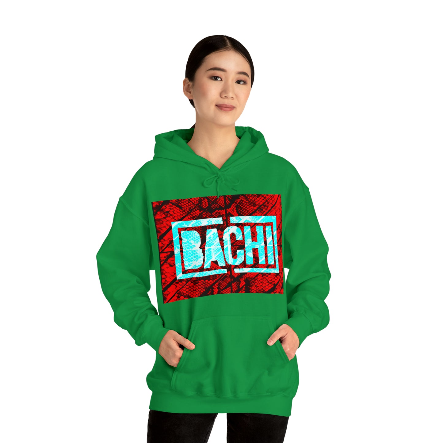 Unisex Sweatshirt Bachi Snake Skin Print