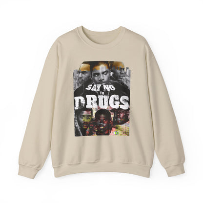 Unisex Crewneck Sweatshirt Paid in Full Say No To Drugs