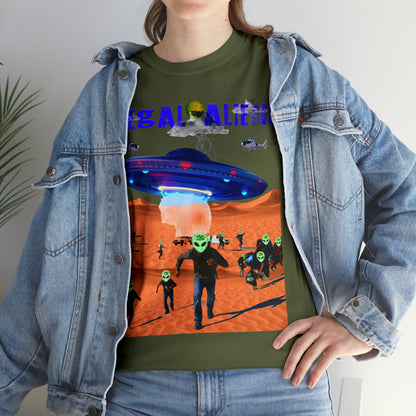 Unisex T-Shirt Illegal Aliens Alien Invasion