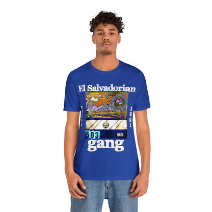 Unisex T-shirt El Salvadorian Gang Rep Your Country