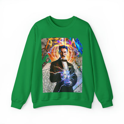 Unisex Crewneck Sweatshirt Nikola Tesla