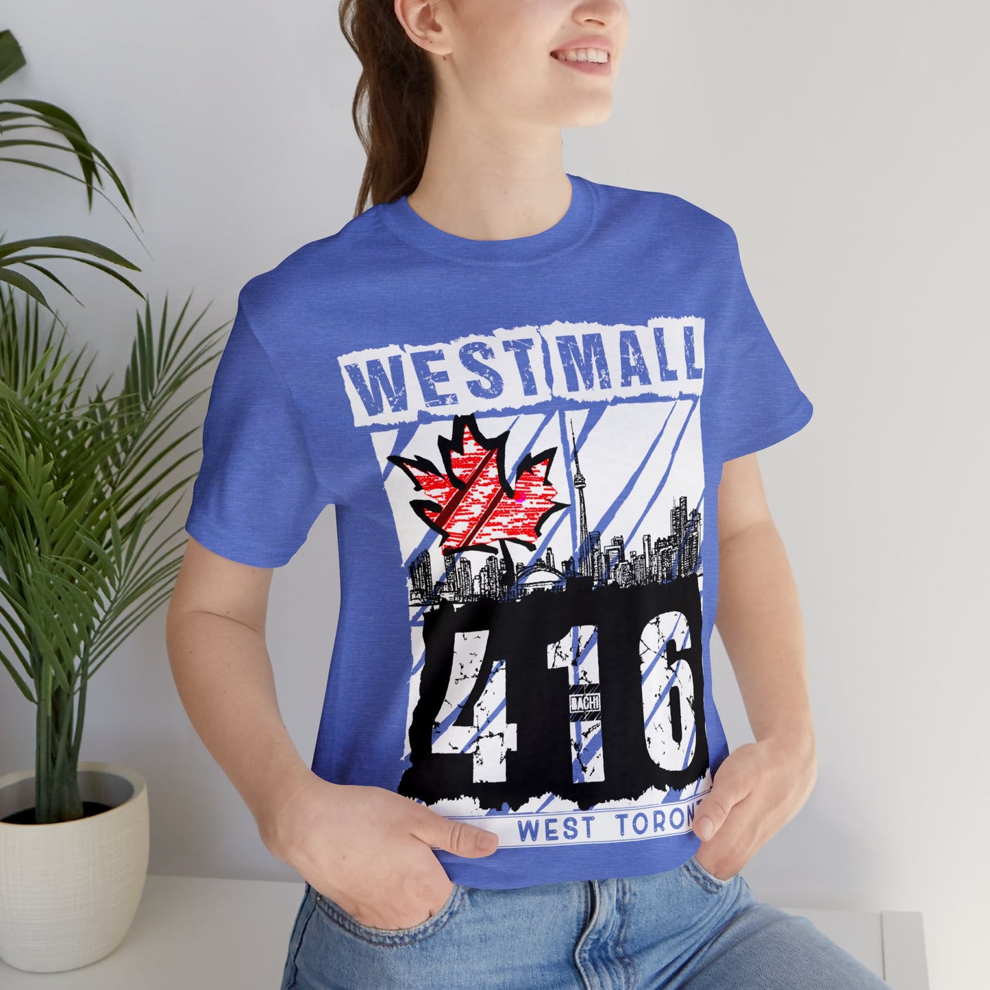 Unisex T-shirt Rep Your City  The West Mall