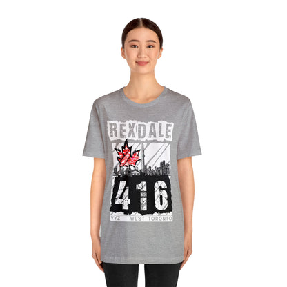 Unisex T-shirt Rep Your City Rexdale