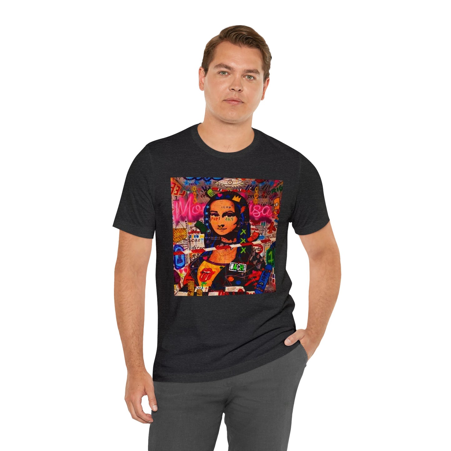 Unisex T-shirt Bachi Monalisa