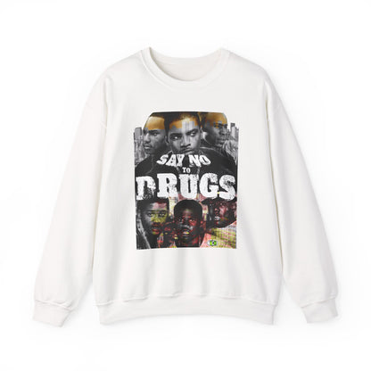 Unisex Crewneck Sweatshirt Paid in Full Say No To Drugs