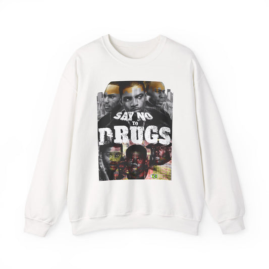 Unisex Crewneck Sweatshirt Paid in Full Say No To Drugs