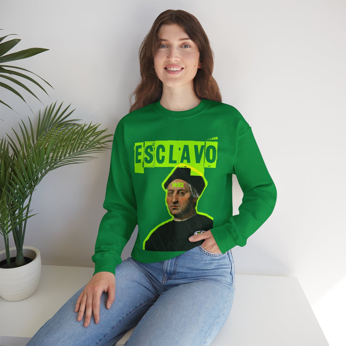 Unisex Sweatshirt Esclavo Colon