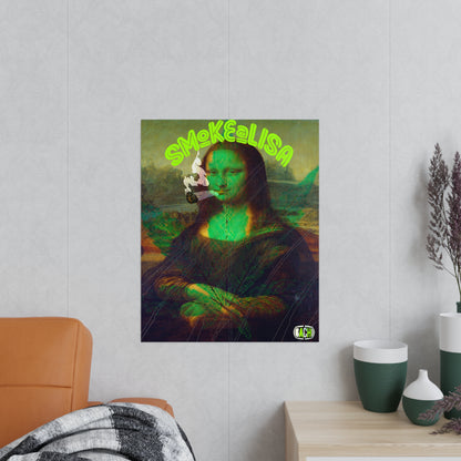 Photopaper Posters SmokeALisa MonaLisa