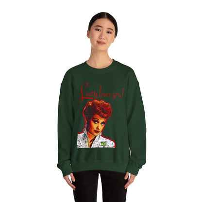 Unisex Sweatshirt Lucy Loves You