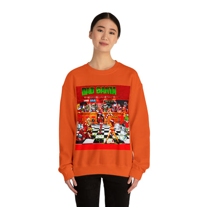 Unisex Sweatshirt Bad Santa with strippers Christmas