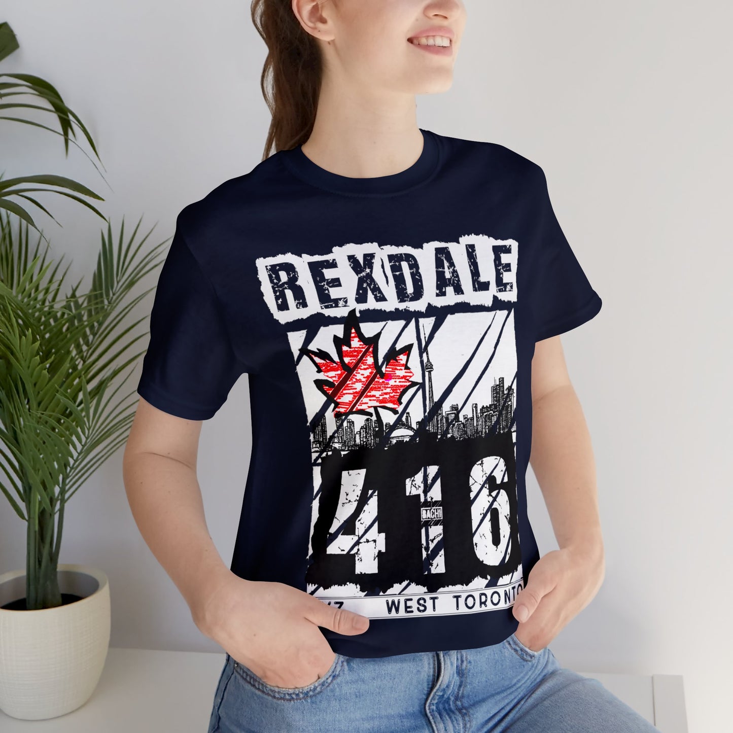 Unisex T-shirt Rep Your City Rexdale