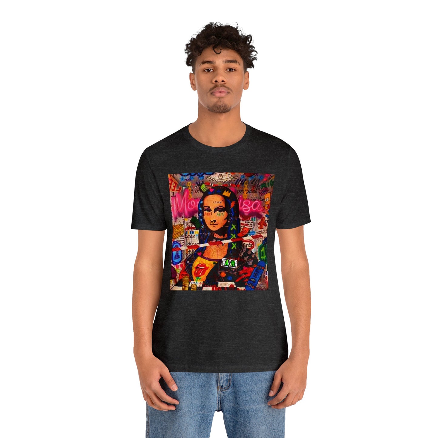 Unisex T-shirt Bachi Monalisa