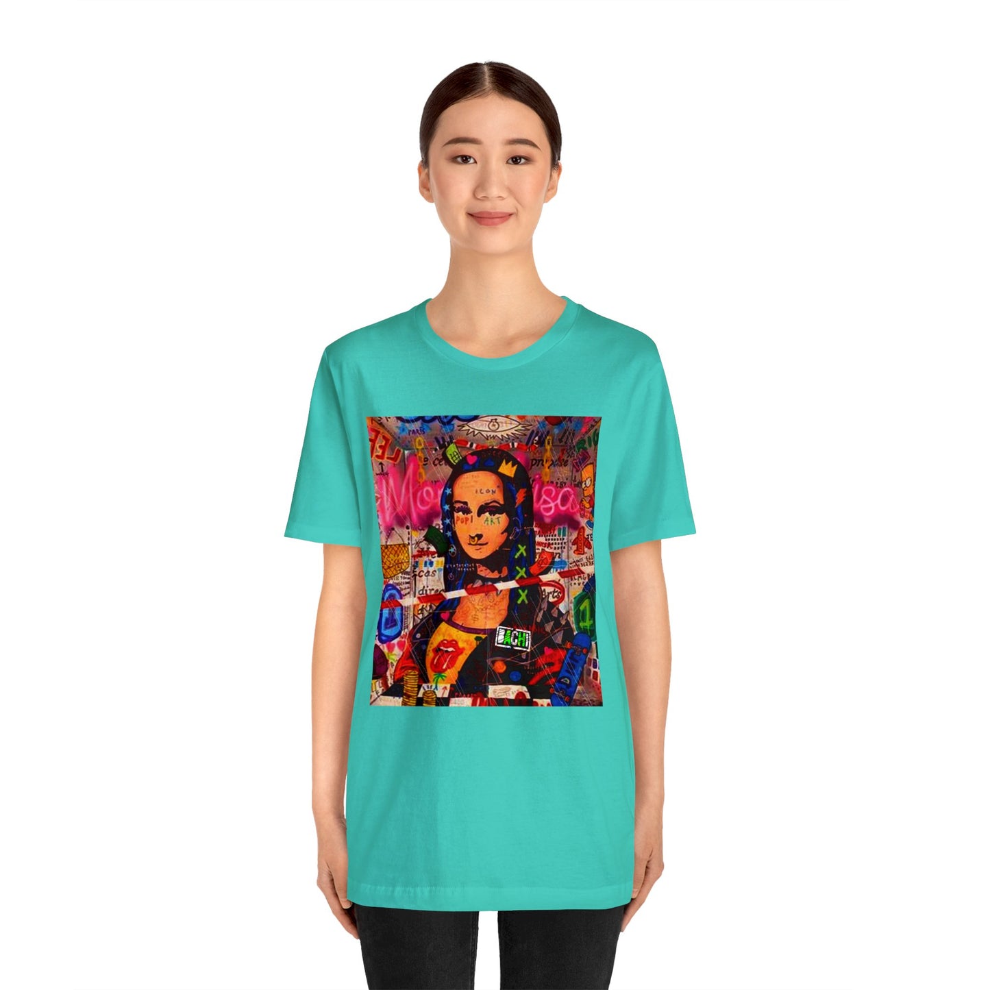 Unisex T-shirt Bachi Monalisa