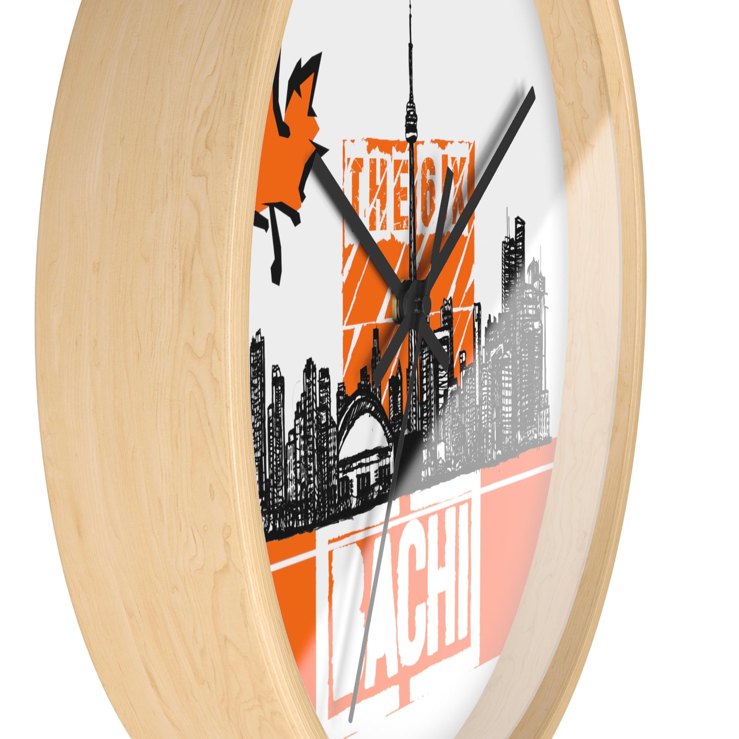 Wall clock Bachi 6ix Skyline