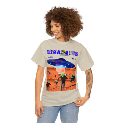 Unisex T-Shirt Illegal Aliens Alien Invasion