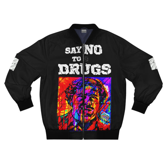 Men's Bomber Jacket Pablo Escobar Say No To Drugs