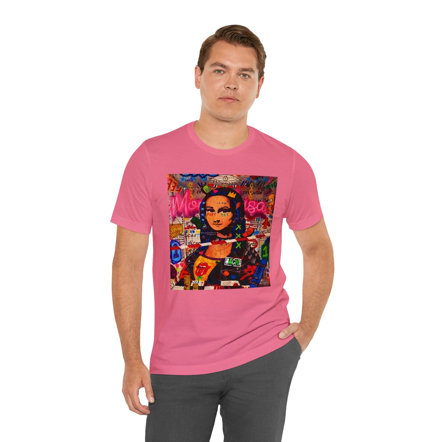 Unisex T-shirt Bachi Monalisa