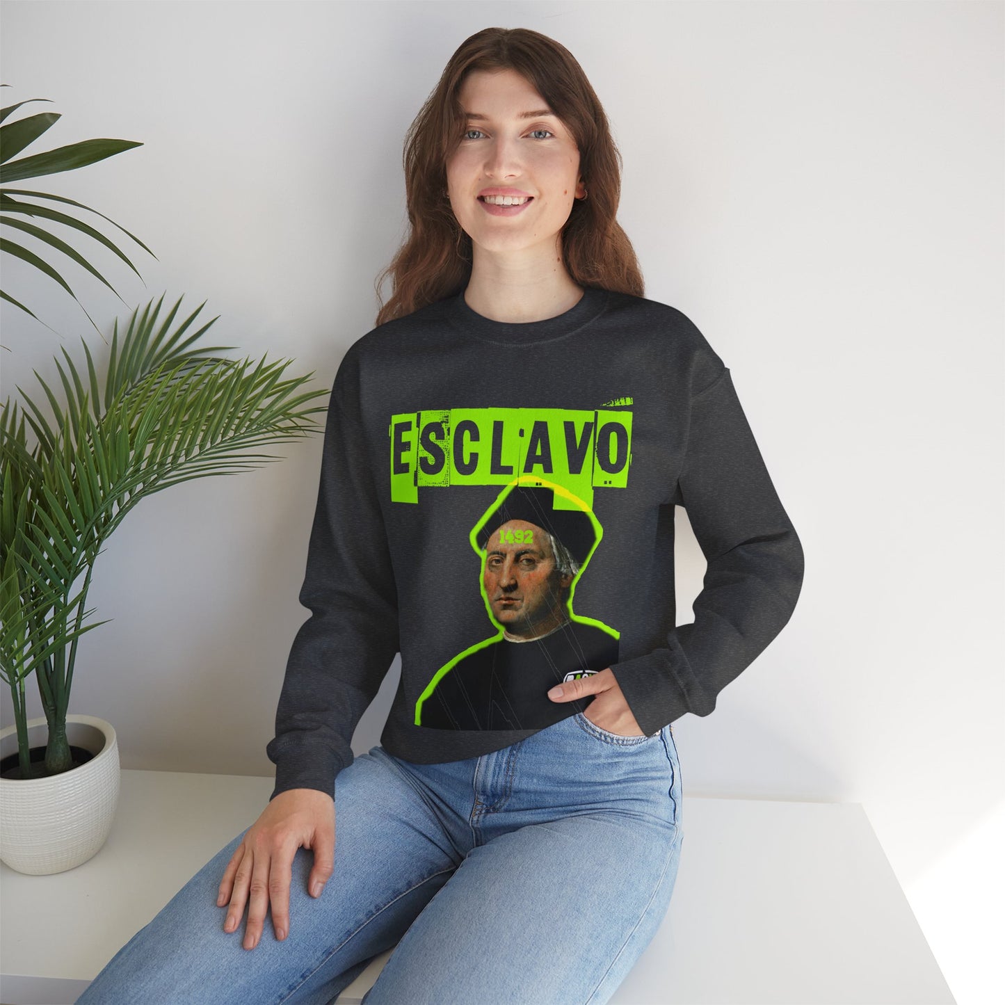 Unisex Sweatshirt Esclavo Colon