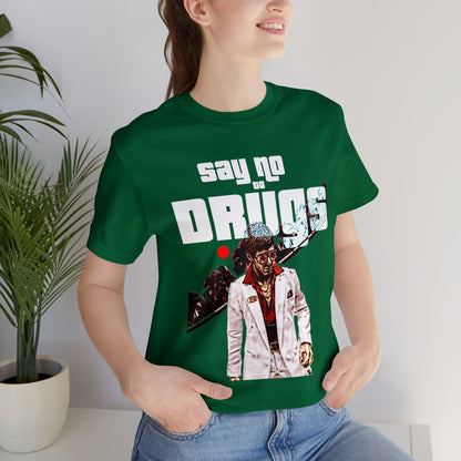 Unisex T-shirt Say No To Drugs Scarface 2