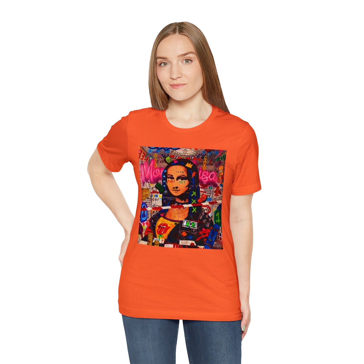 Unisex T-shirt Bachi Monalisa