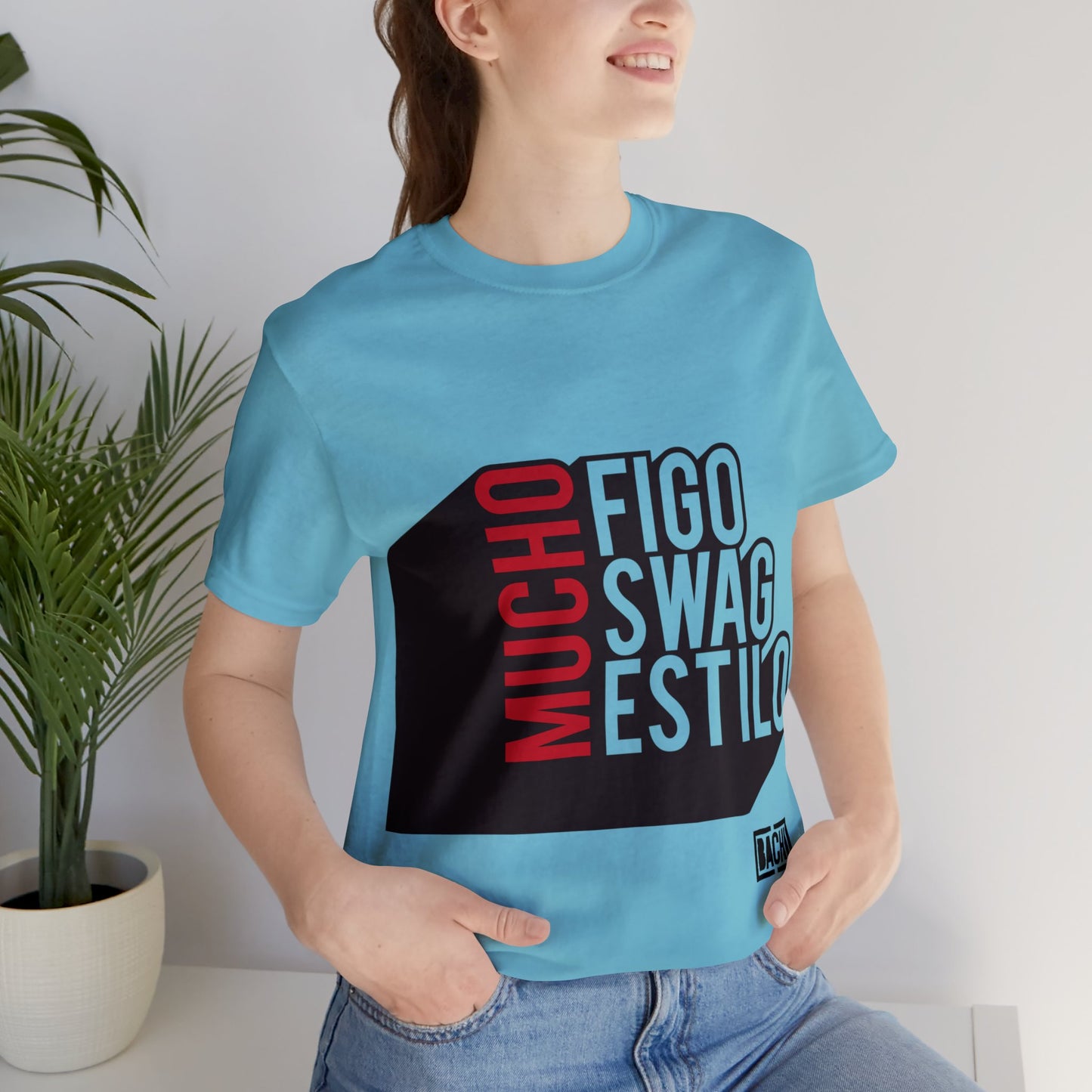 Unisex T-Shirt Mucho Figo, Swag, Estilo