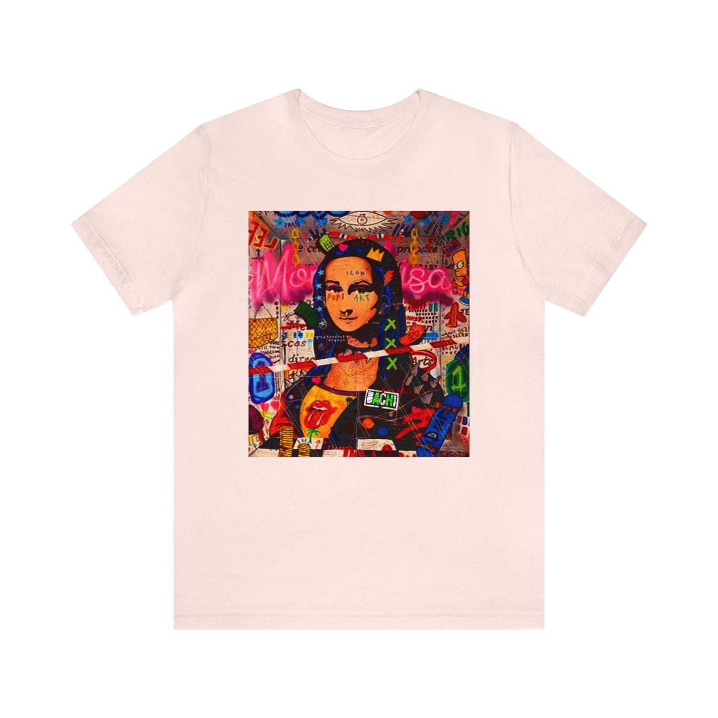 Unisex T-shirt Bachi Monalisa