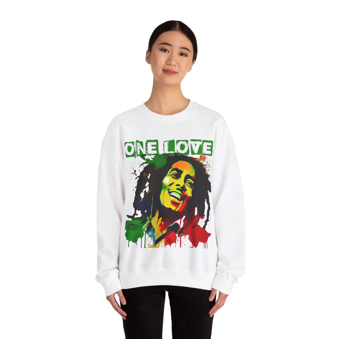 Unisex Sweatshirt Bob Marley One Love