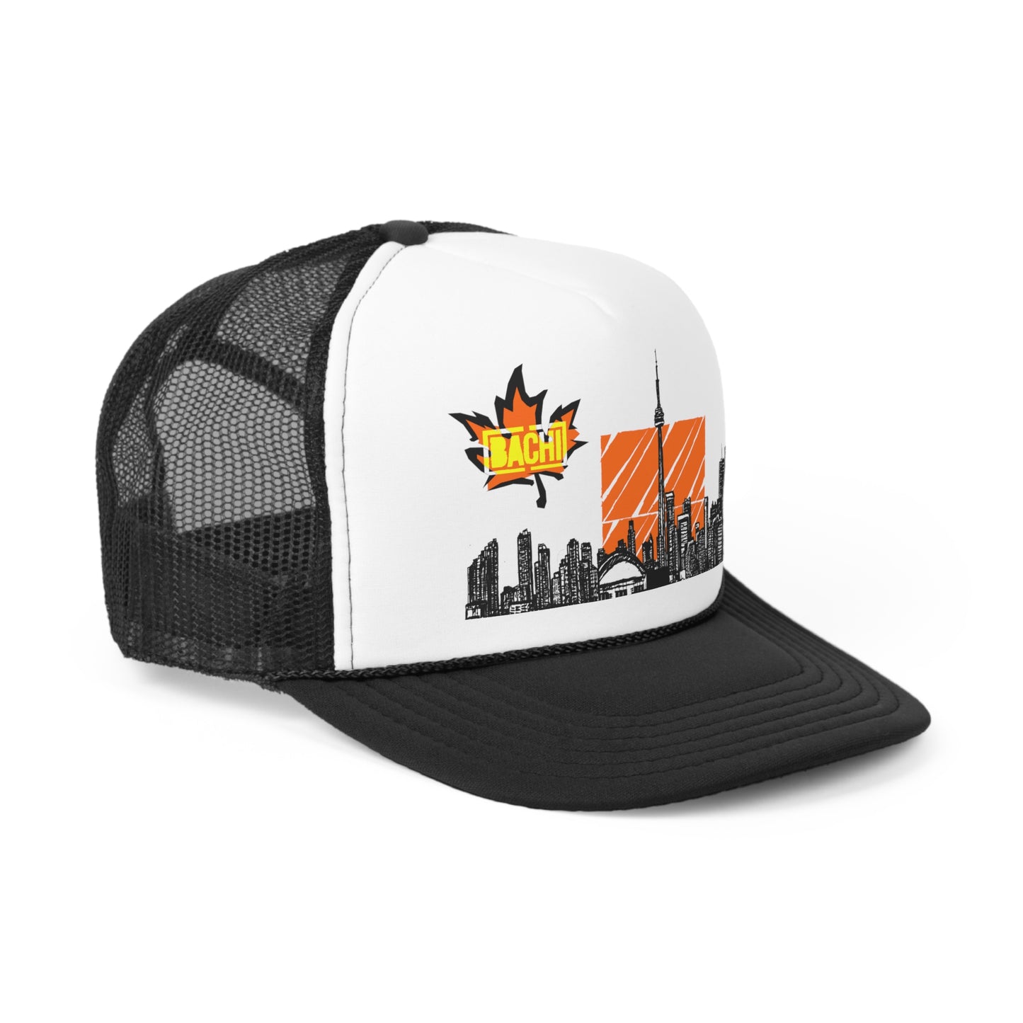 Trucker Cap Hat Bachi 6ix Skyline