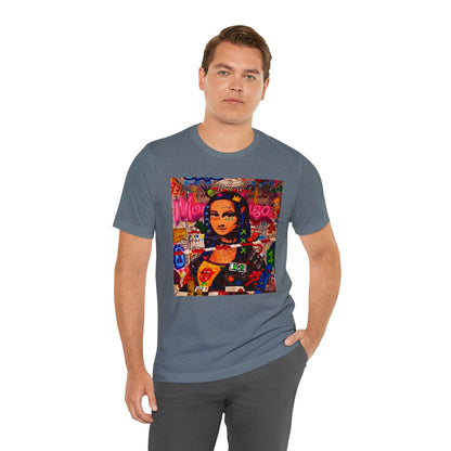 Unisex T-shirt Bachi Monalisa