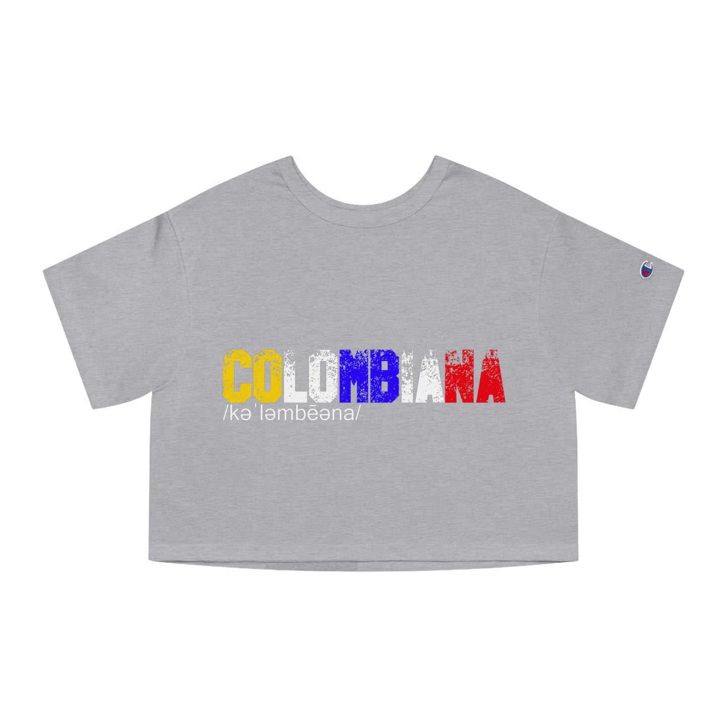 Women's Crop Top Colombiana