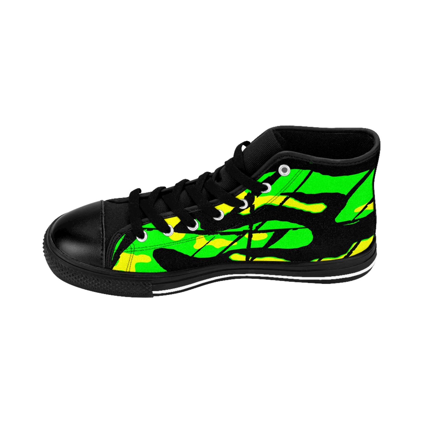 Men's High-Top Sneakers Bachi  All Green Camo