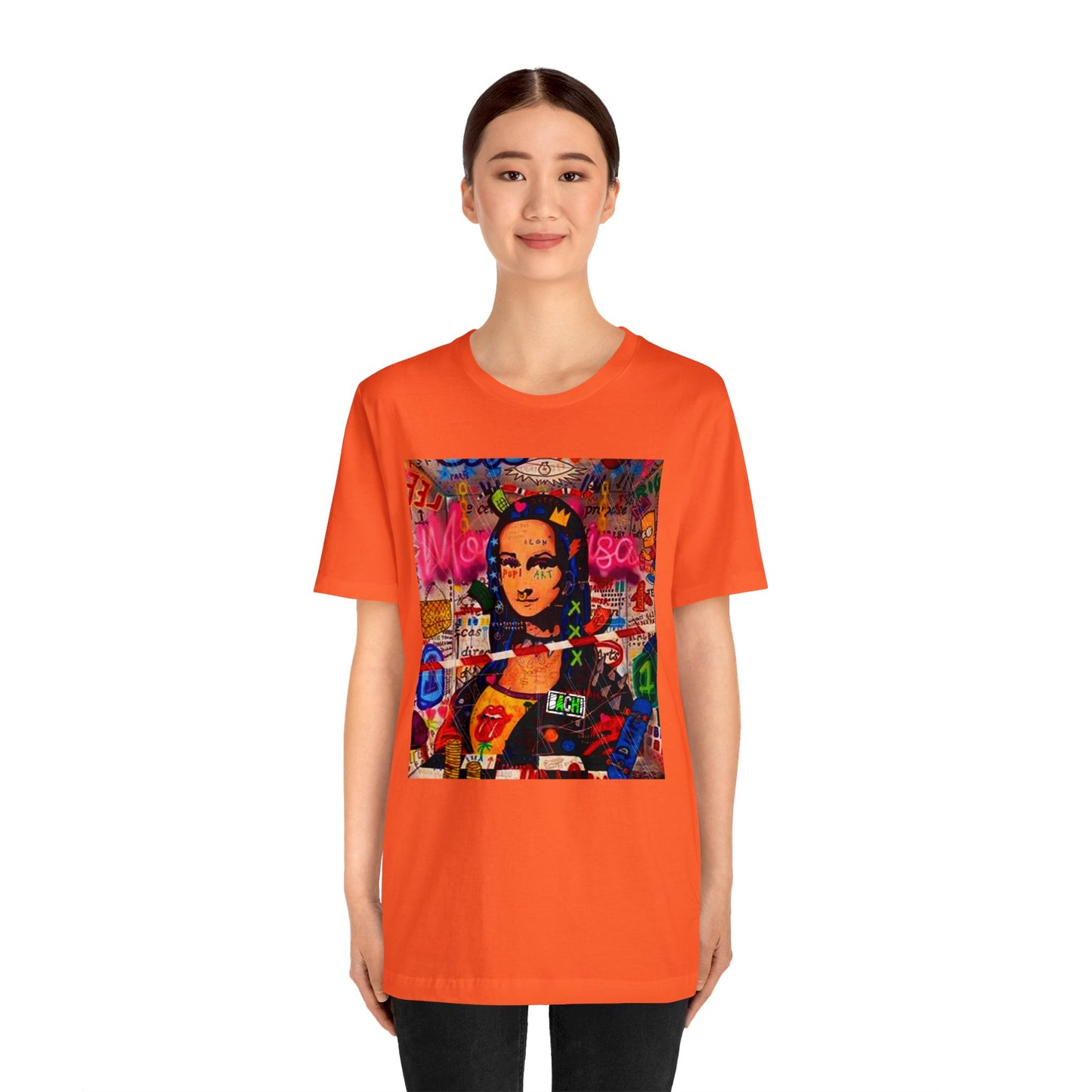 Unisex T-shirt Bachi Monalisa