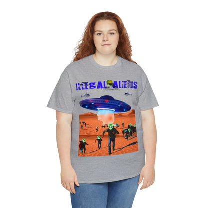 Unisex T-Shirt Illegal Aliens Alien Invasion