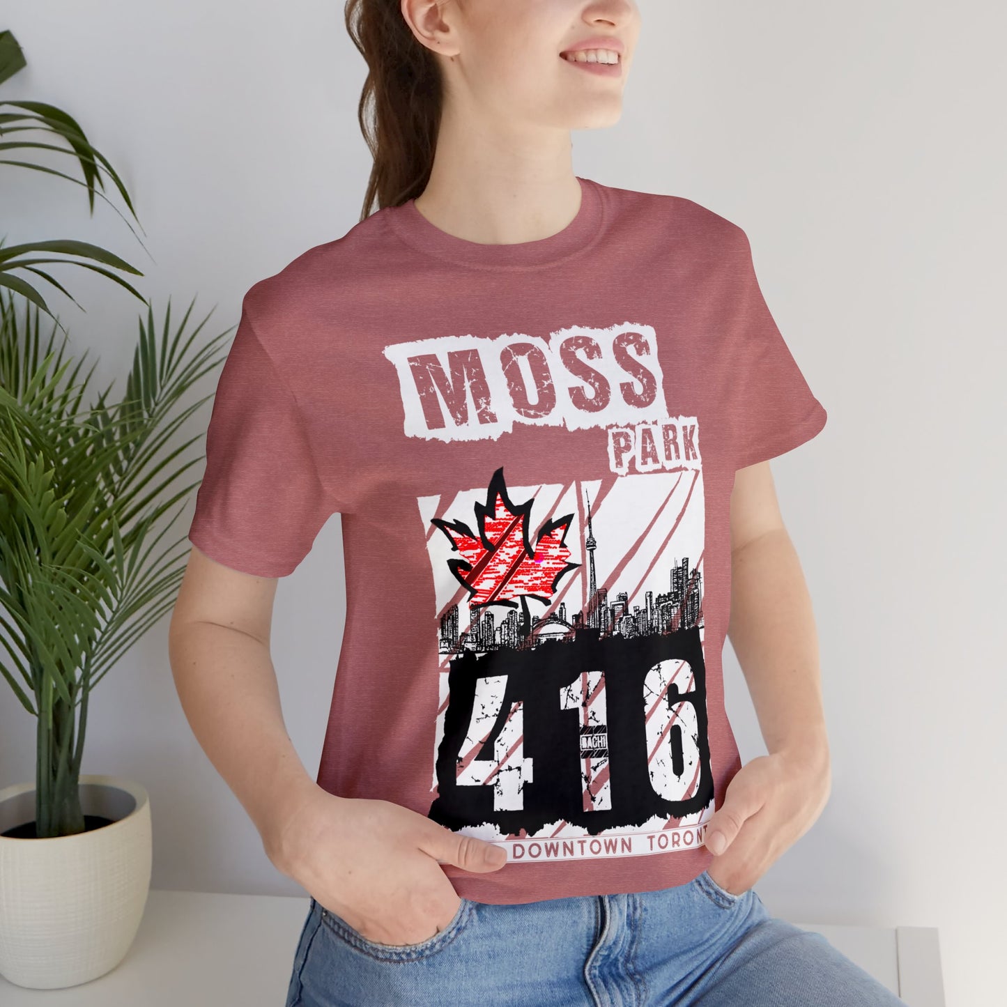 Unisex T-shirt Rep Your City Moss Park