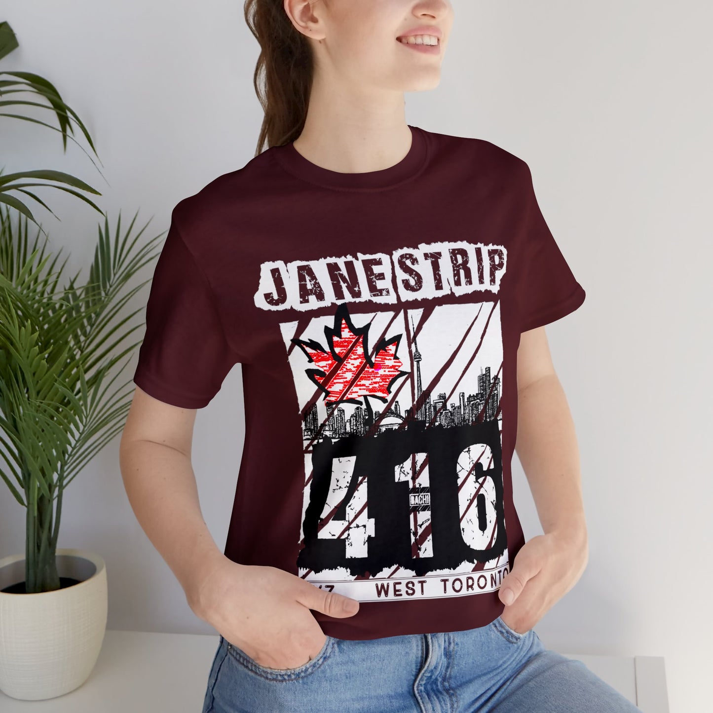 Unisex T-shirt Rep Your City Jane Strip