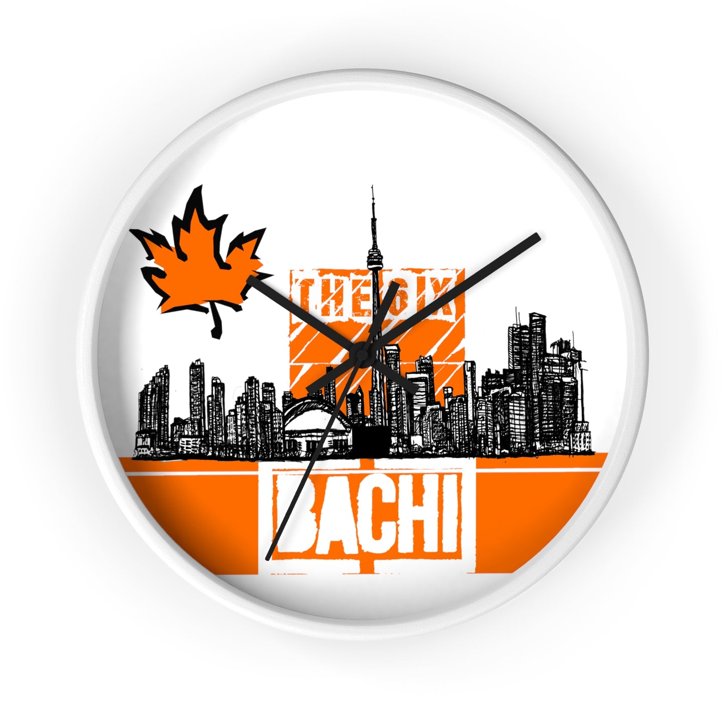 Wall clock Bachi 6ix Skyline