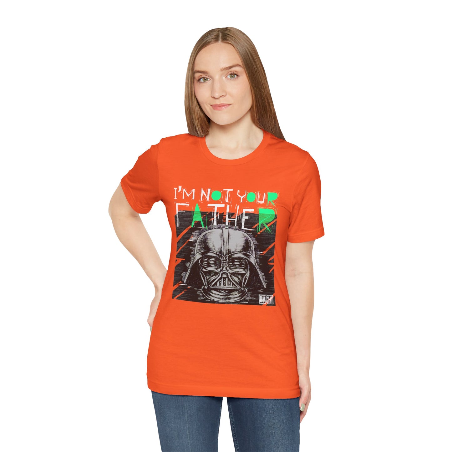 Unisex T-shirt Bachi Not Your Father Darth Vader