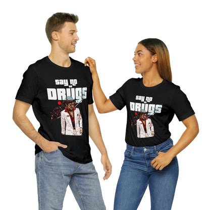 Unisex T-shirt Say No To Drugs Scarface 2