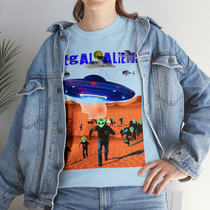 Unisex T-Shirt Illegal Aliens Alien Invasion