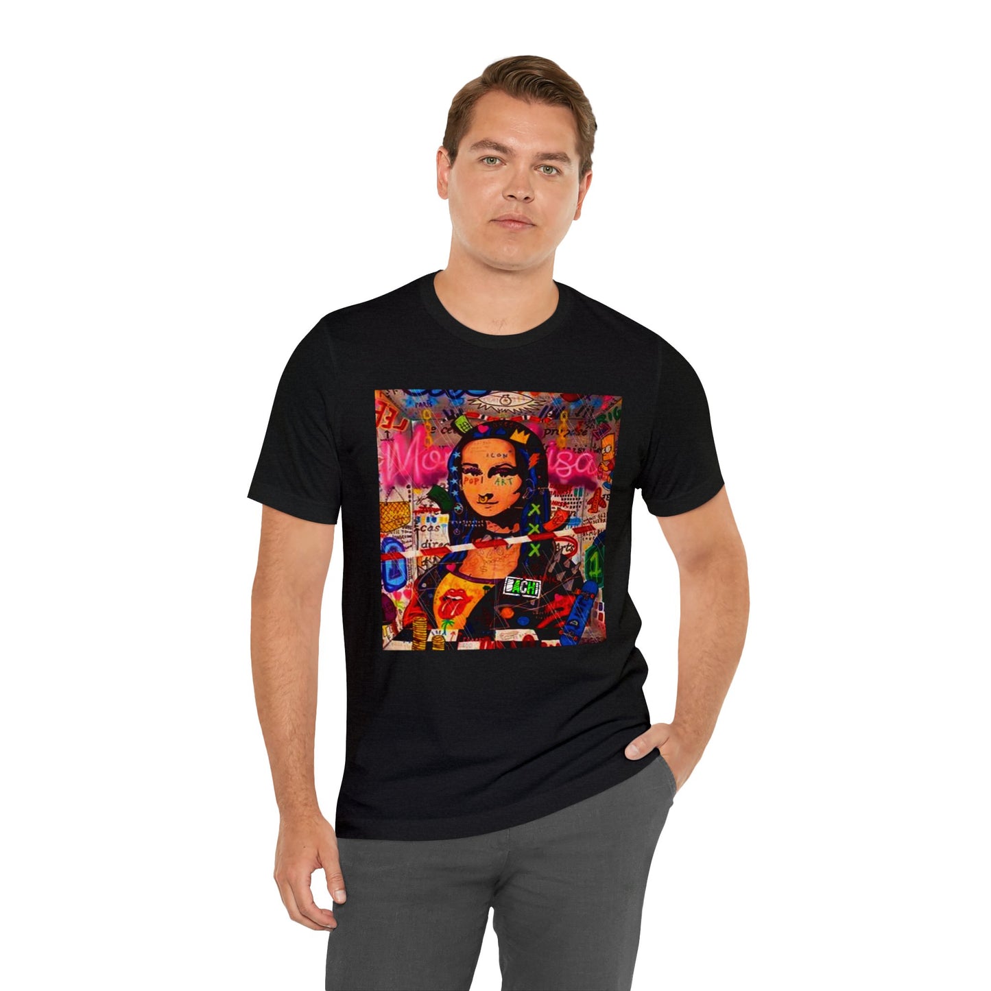 Unisex T-shirt Bachi Monalisa