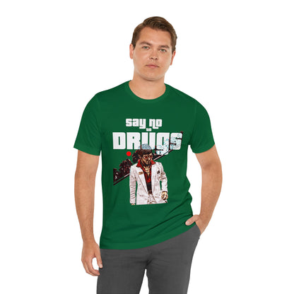 Unisex T-shirt Say No To Drugs Scarface 2