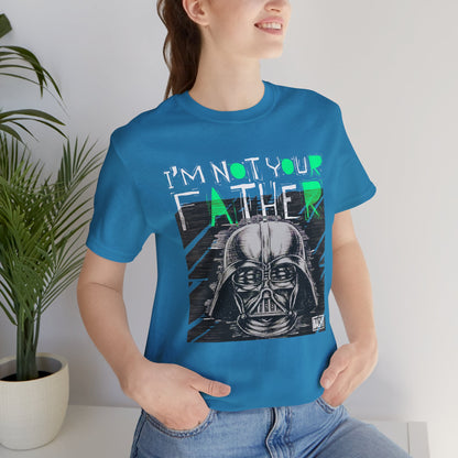 Unisex T-shirt Bachi Not Your Father Darth Vader