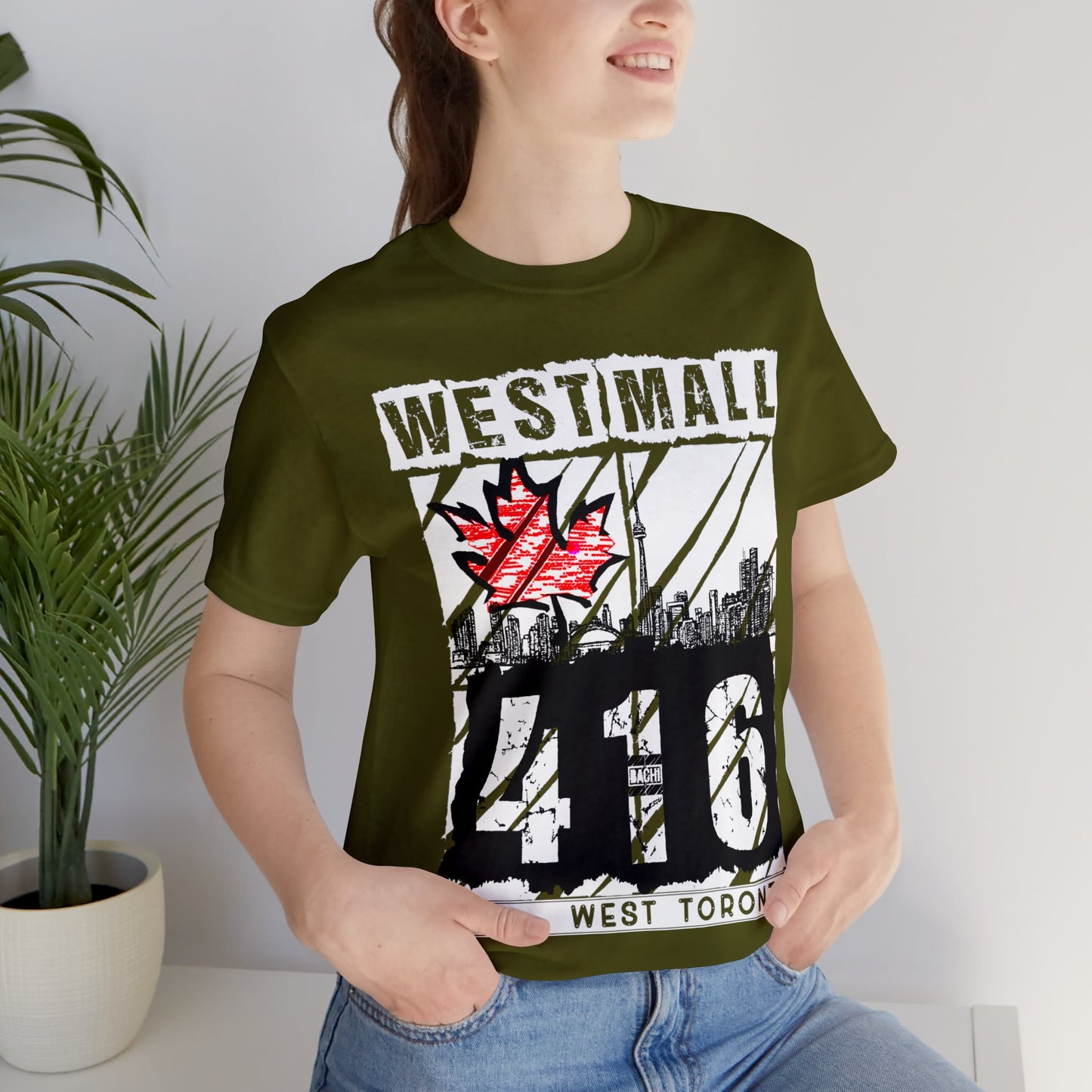 Unisex T-shirt Rep Your City  The West Mall