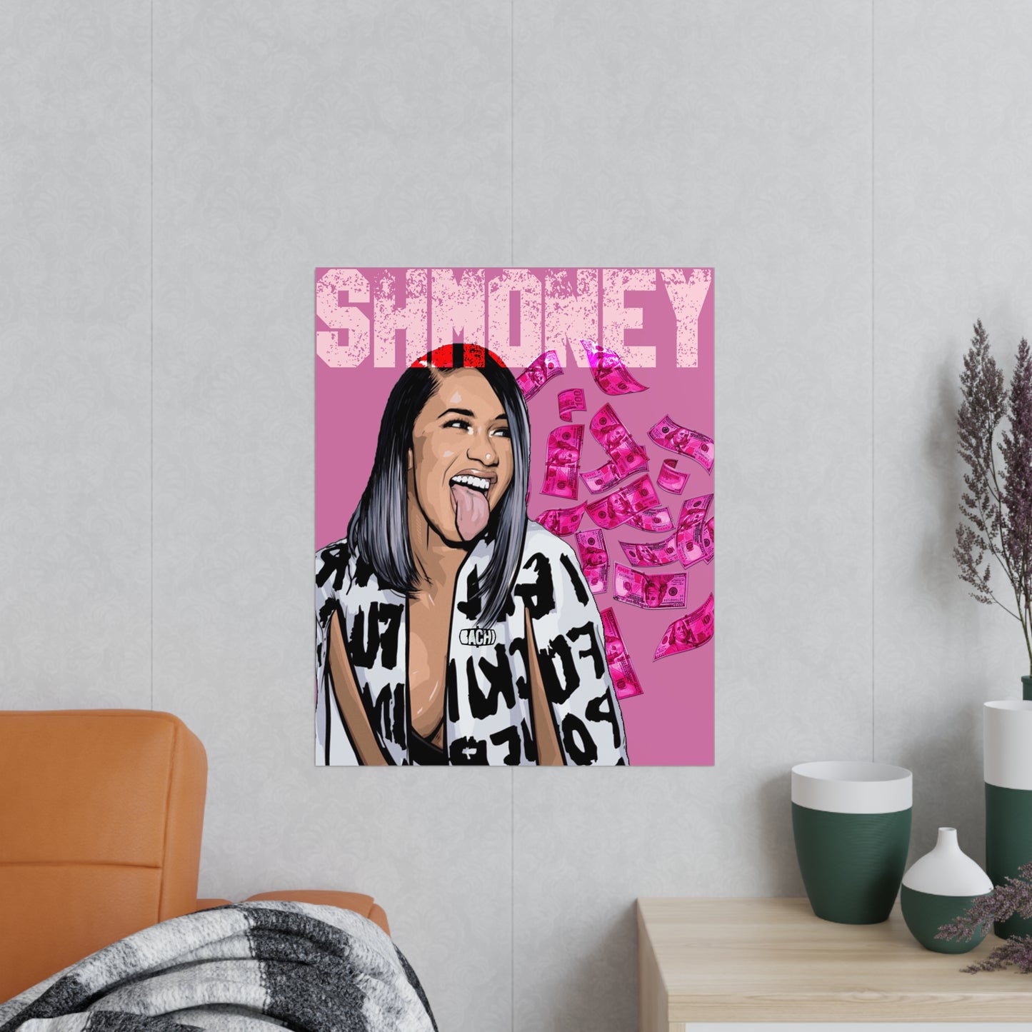 Photopaper Posters Cardi B Shmoney