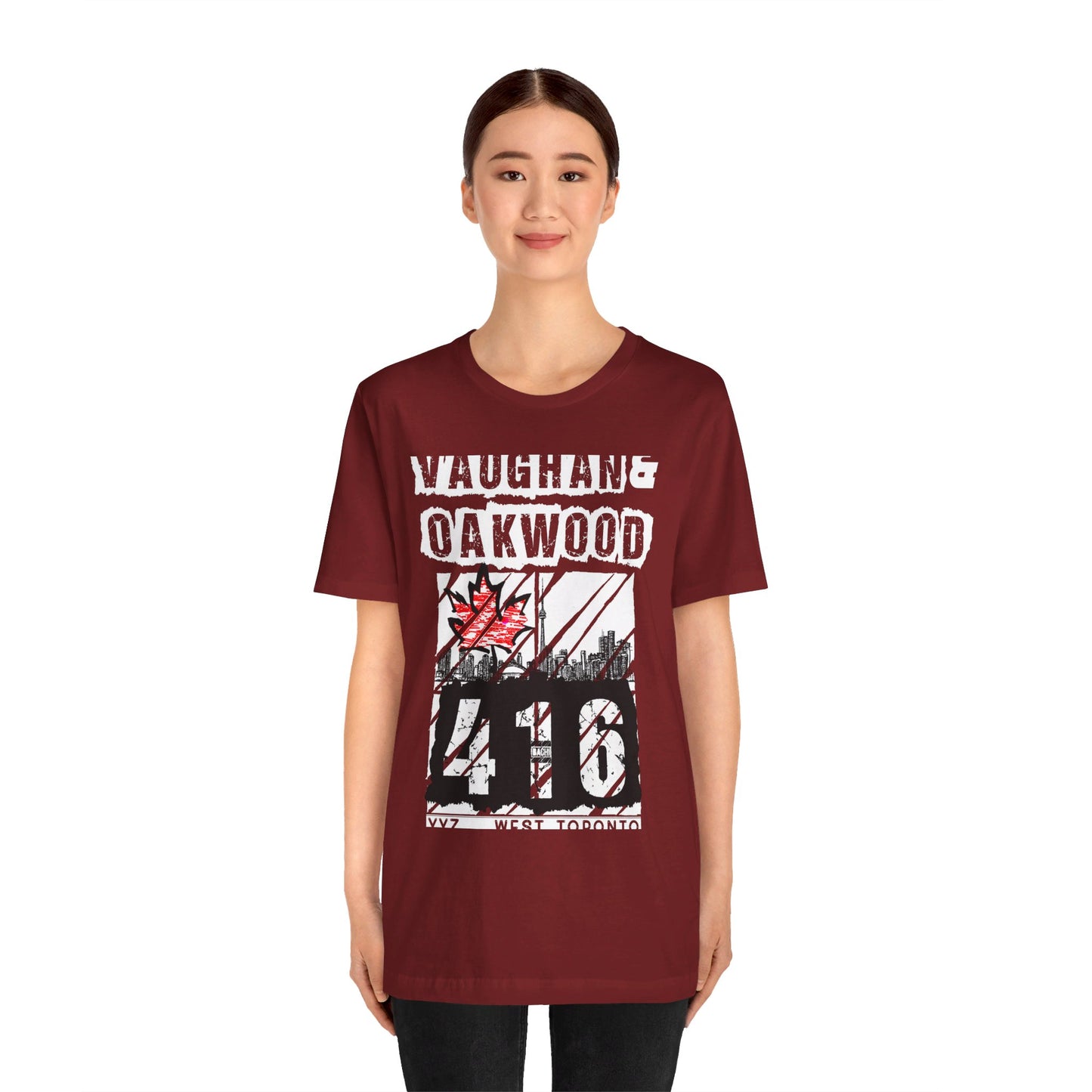 Unisex T-shirt Rep Your City Vaughan & Oakwood