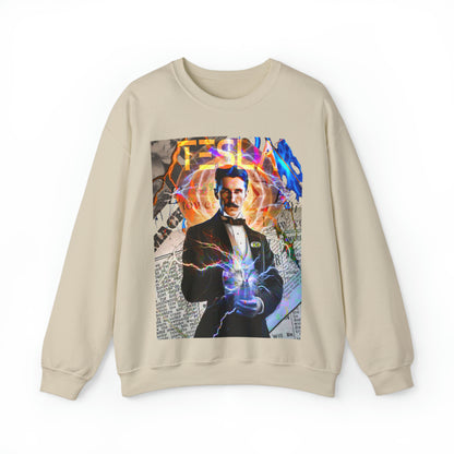 Unisex Crewneck Sweatshirt Nikola Tesla