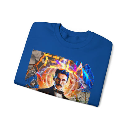 Unisex Crewneck Sweatshirt Nikola Tesla